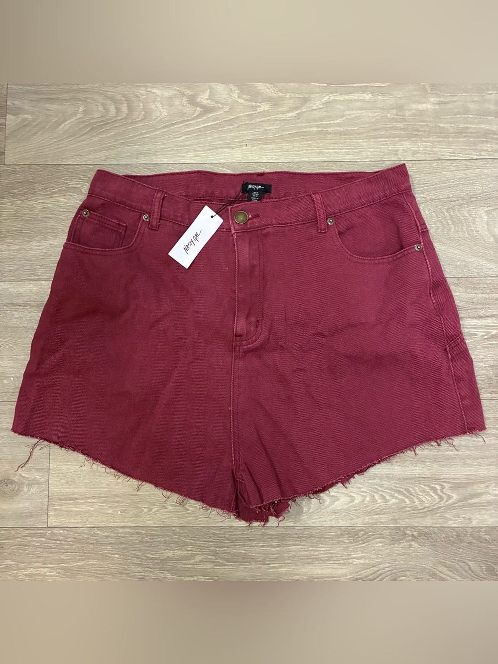 NWT Nasty Gal Star Patch Shorts